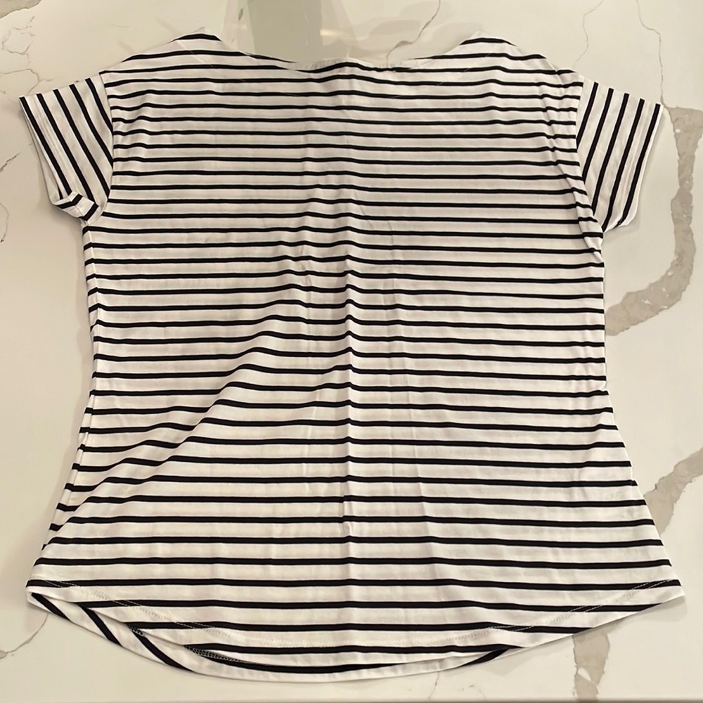 Boden Tee - Ella Short Sleeve Breton - Size 8